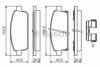 BOSCH 0 986 494 634 Brake Pad Set, disc brake